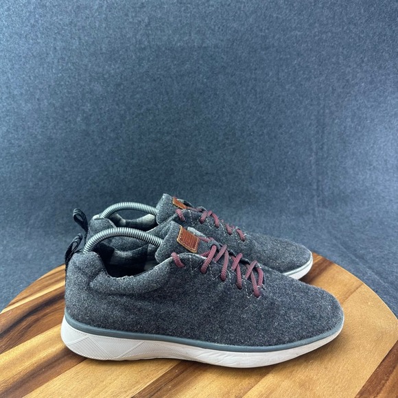 Pendleton Other - Pendleton Mens Wool Blend Low Top Sneakers Charcoal Grey PMF19L06-034 Size 8.5